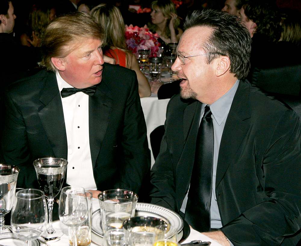 Donald Trump and Tom Arnold
