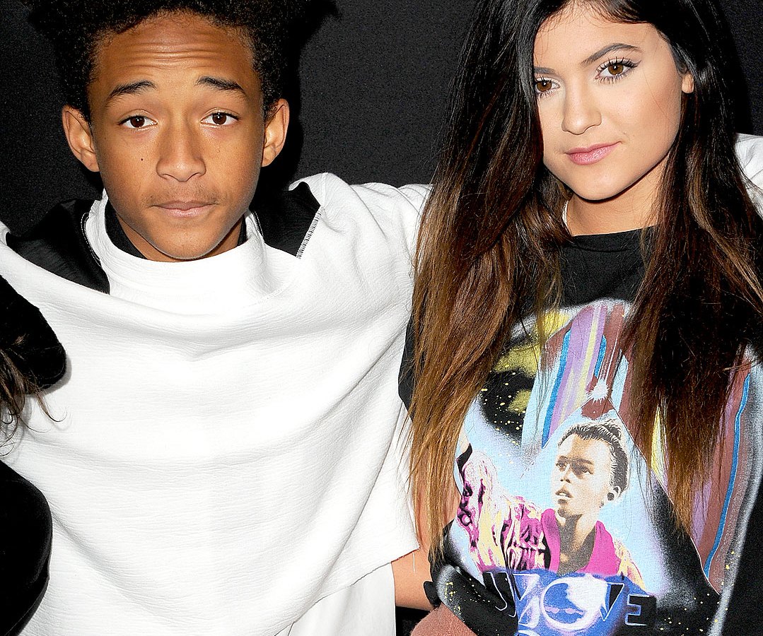 Jaden Smith and Kylie Jenner at the "Ender's Game" Los Angeles Premier
