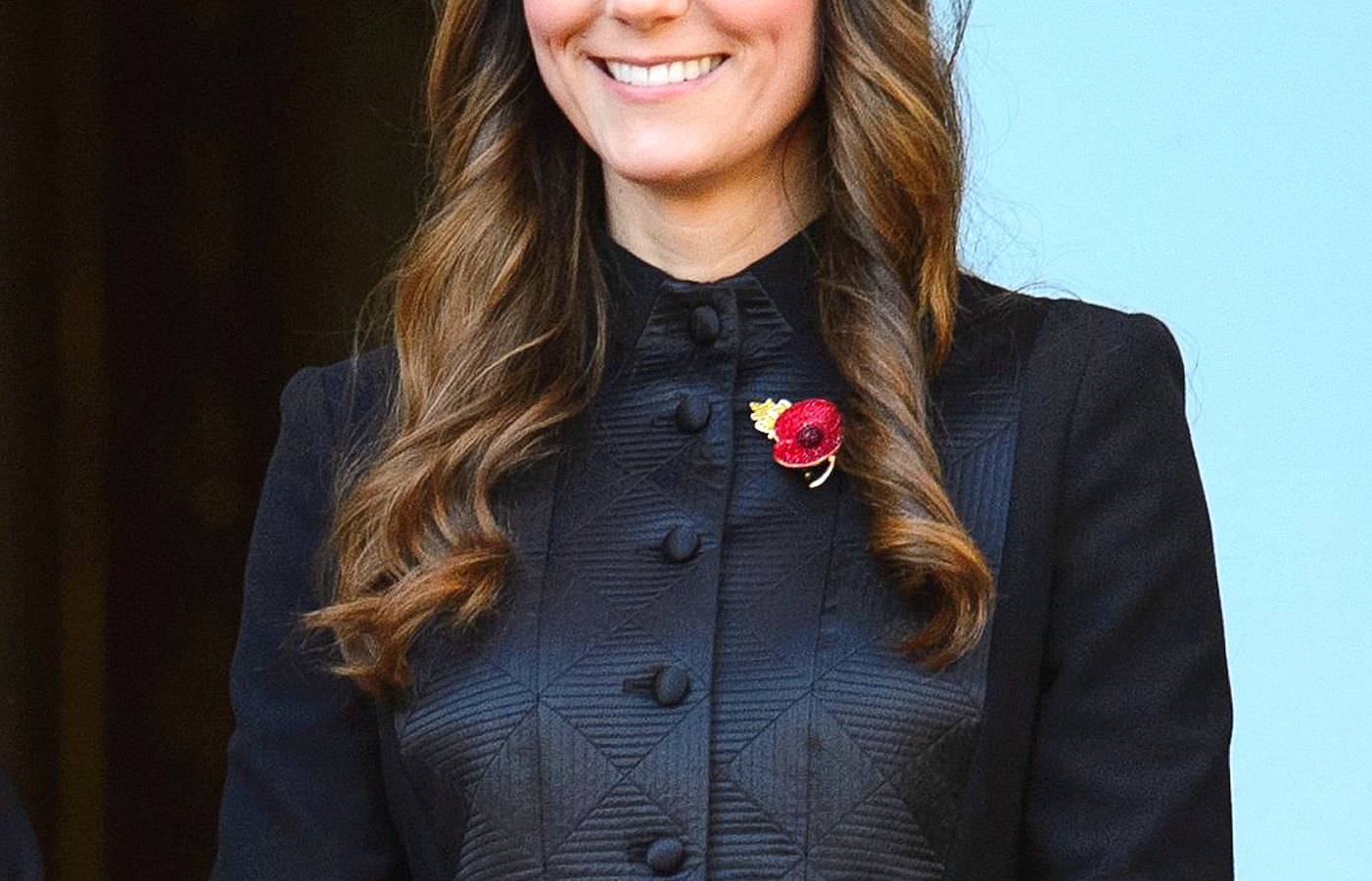Kate Middleton on Remembrance Sunday on November 10, 2013