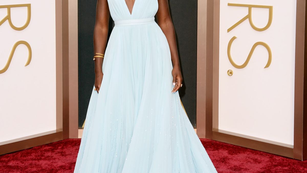 Lupita Nyong'o attends the 2014 Academy Awards