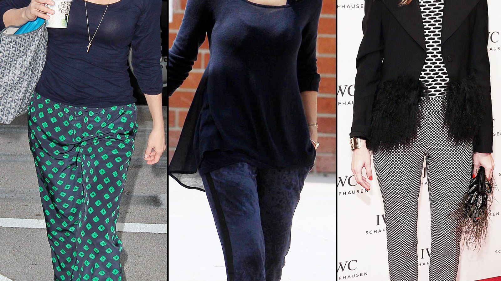 Reese Witherspoon, Jessica Alba and Olivia Palermo wear printed pants
