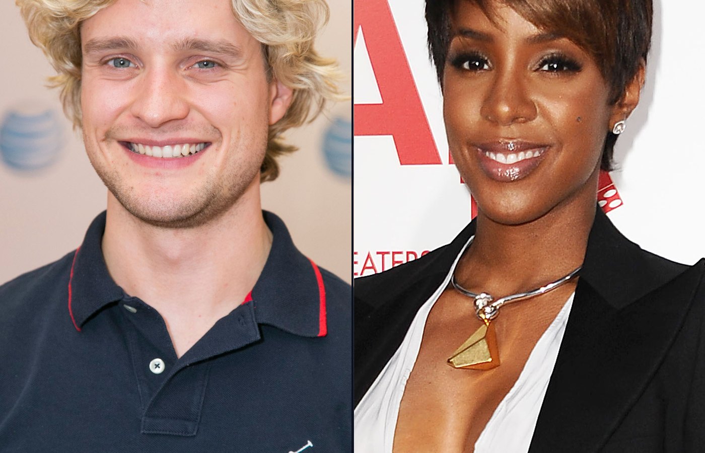 Charlie White and Kelly Rowland