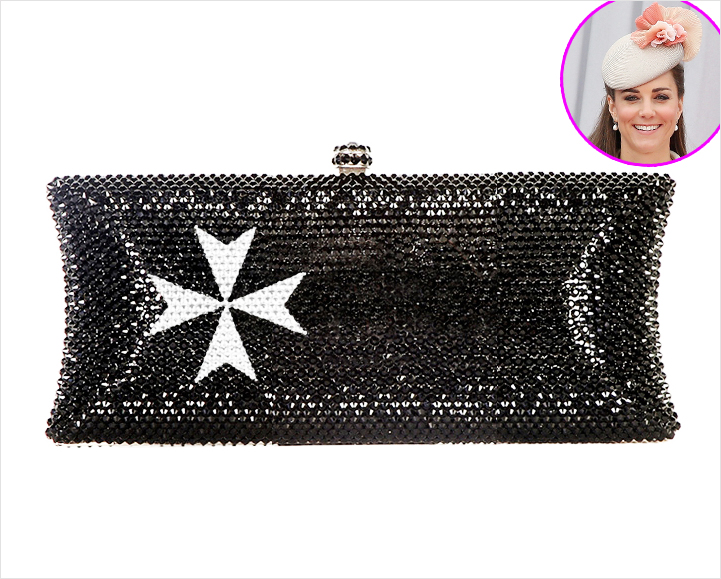 The First Lady of Malta gave this clutch to Prince William for Kate