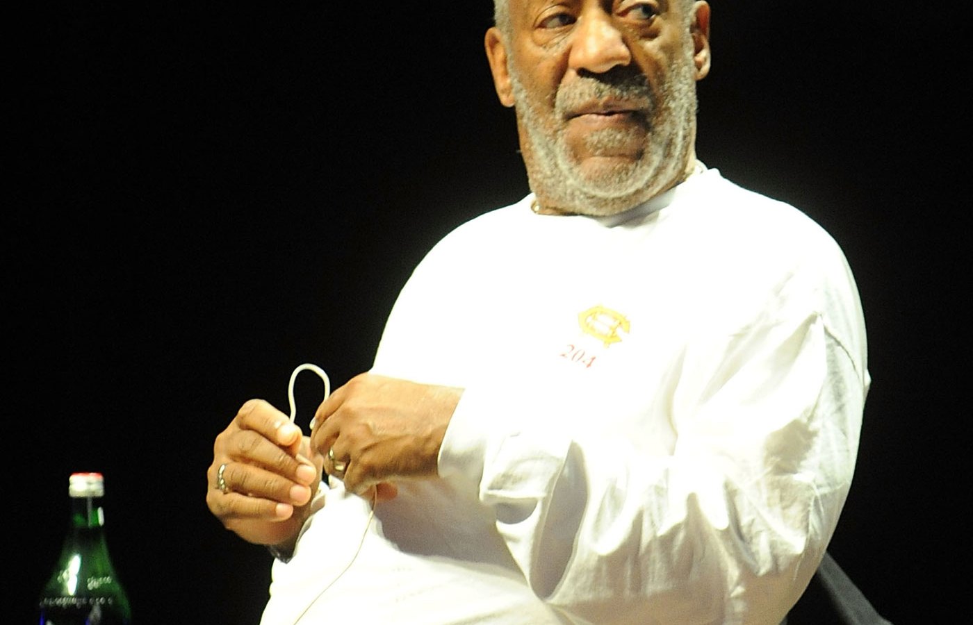 Bill Cosby was back on stage last night amid continued sexual abuse al