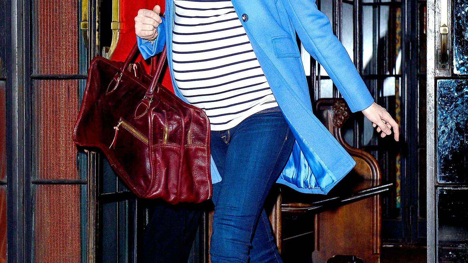 Blake Lively leaves her hotel on Dec. 4, 2014 in NYC.