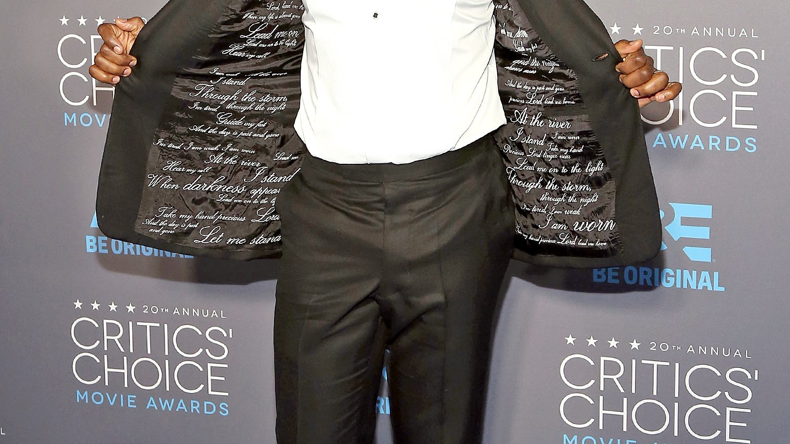 David Oyelowo at The 20th Annual Critics' Choice Movie Awards.