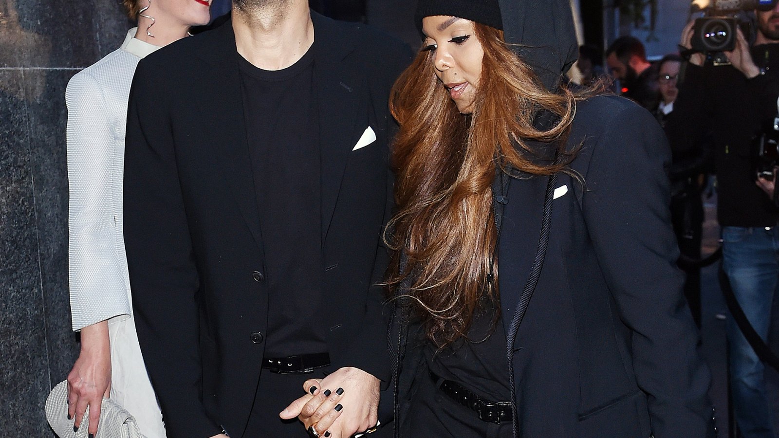 Wissam Al Mana and Janet Jackson in Milan on April 29, 2015