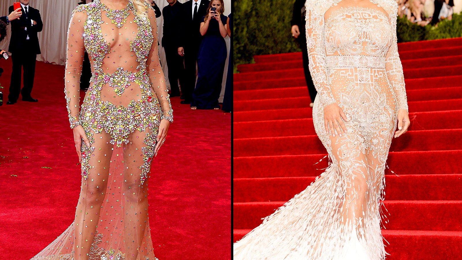Beyonce and Kim Kardashian