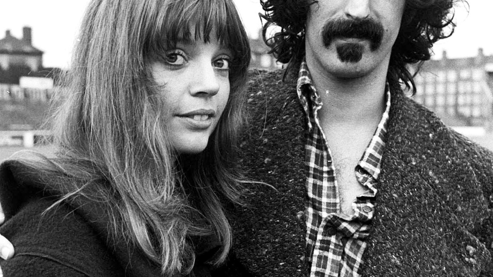 Gail Zappa and Frank Zappa in 1972