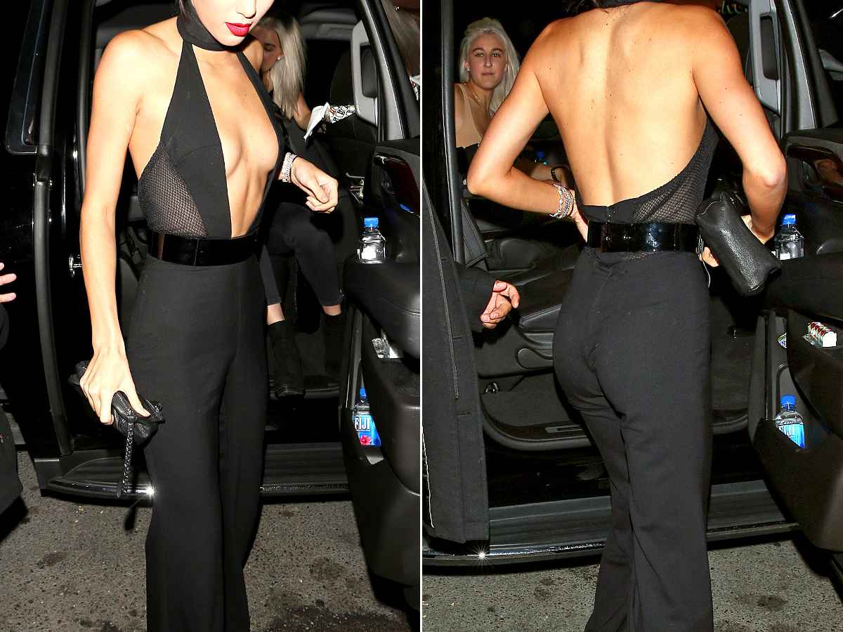 Kendall Jenner at The Nice Guy Club to Celebrate Her 20th Birthday