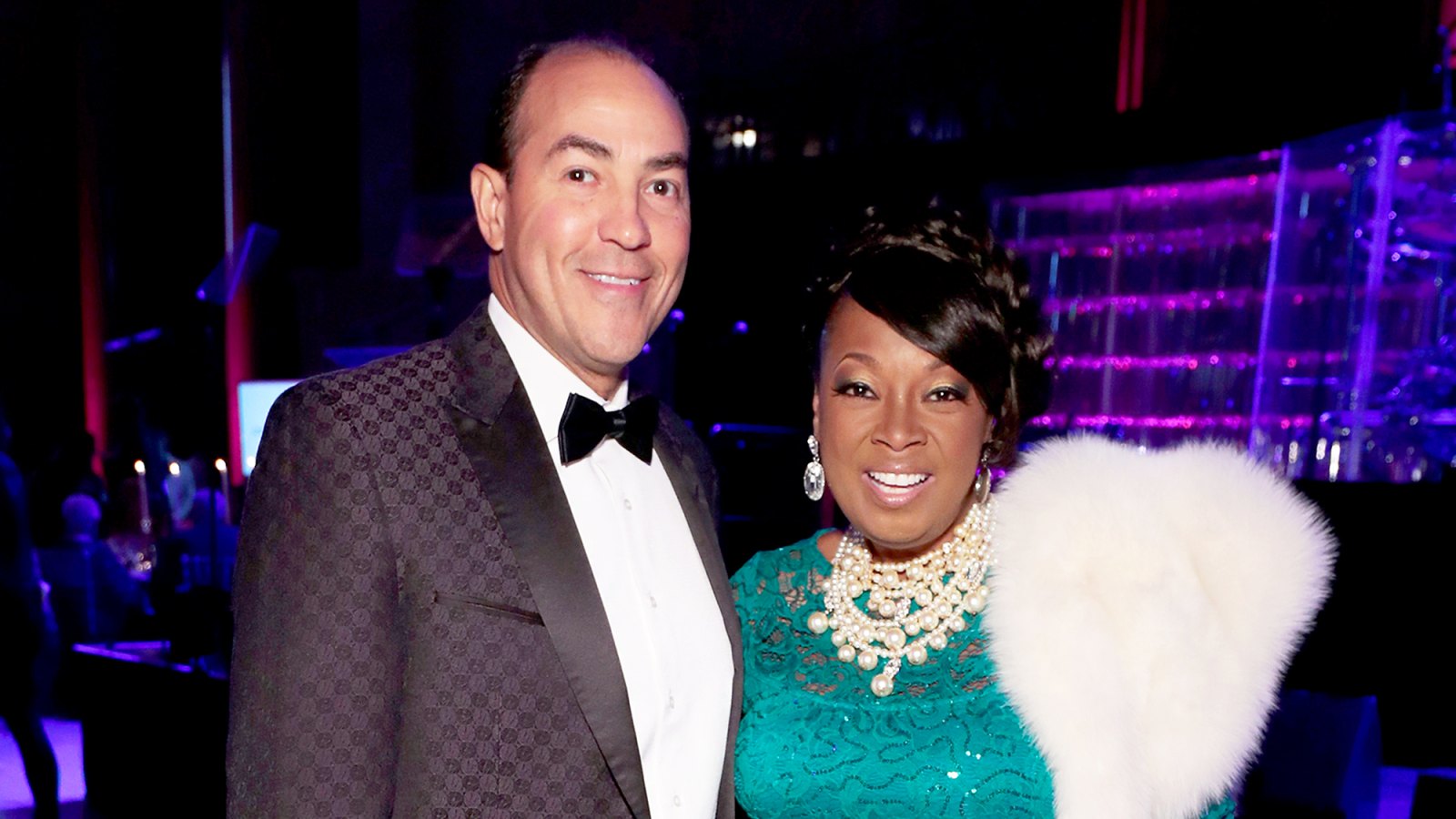 Ricardo Lugo and Star Jones attend Gabrielle's Angel Foundation's Angel Ball 2017 at Cipriani Wall Street on October 23, 2017 in New York City.