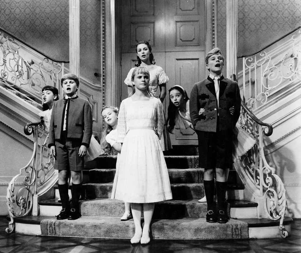 The von Trapp children perform the song 'So Long, Farewell' in 'The Sound of Music'