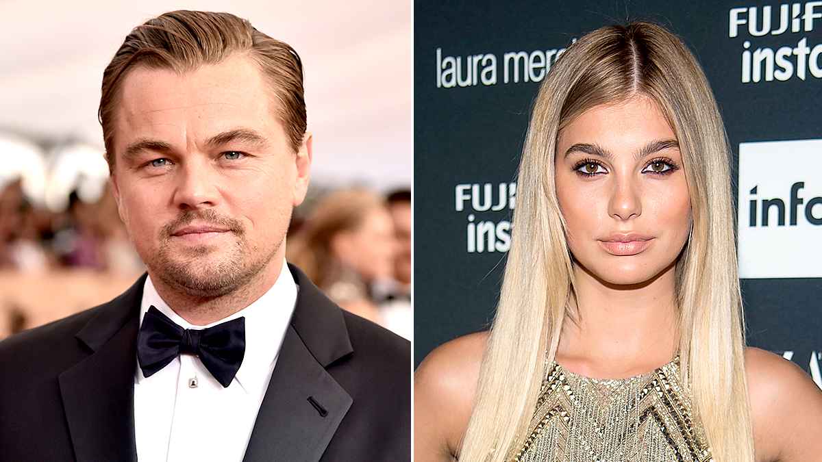 Leonardo DiCaprio and Cami Morrone hooking up