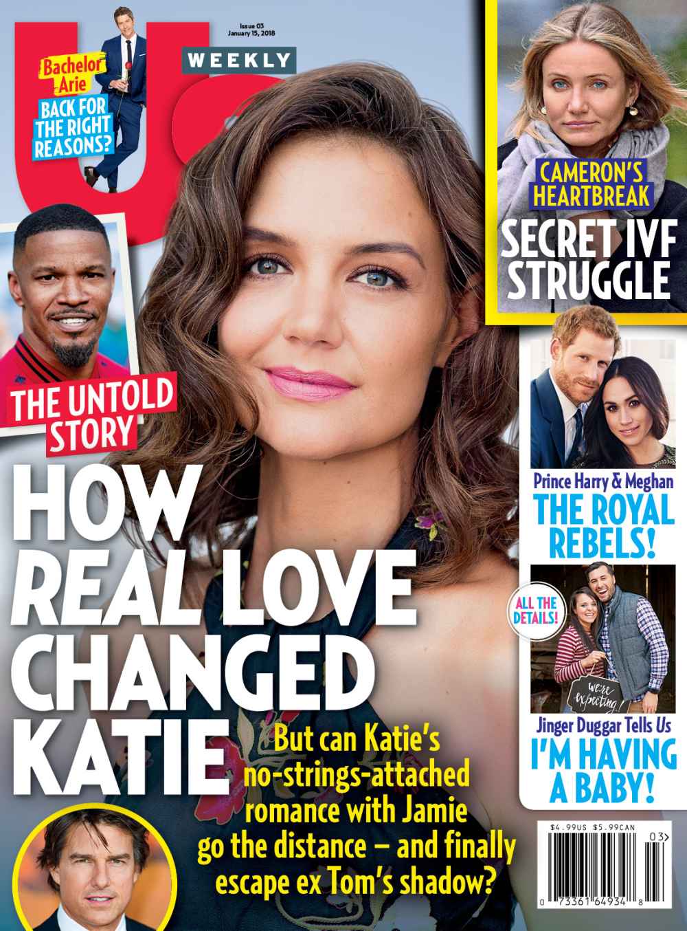Us Weekly cover Katie Holmes Jamie Foxx
