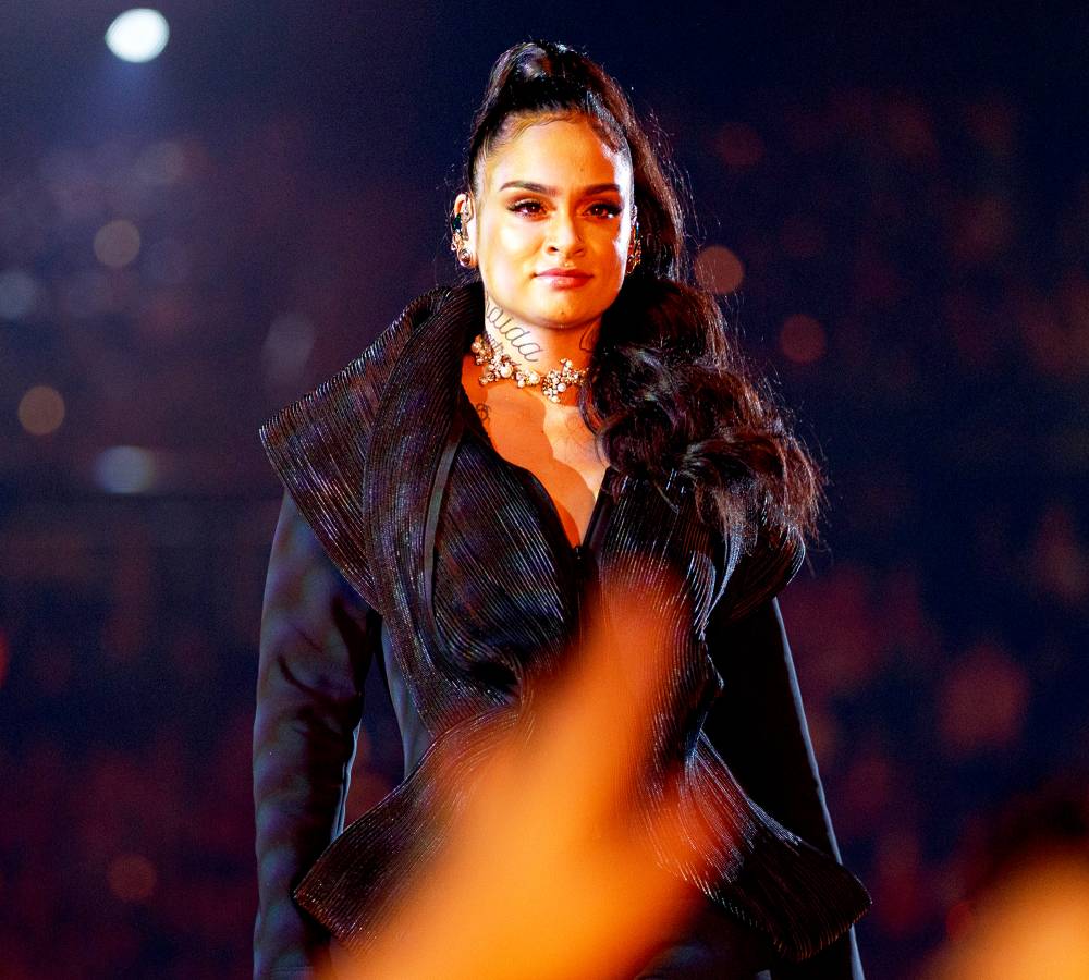 Kehlani performs onstage during the 2018 iHeartRadio Music Awards at The Forum in Inglewood, California.