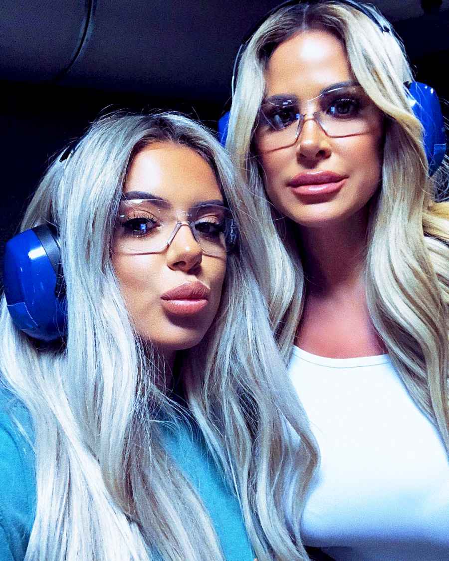 Kim Zolciak and Brielle Biermann