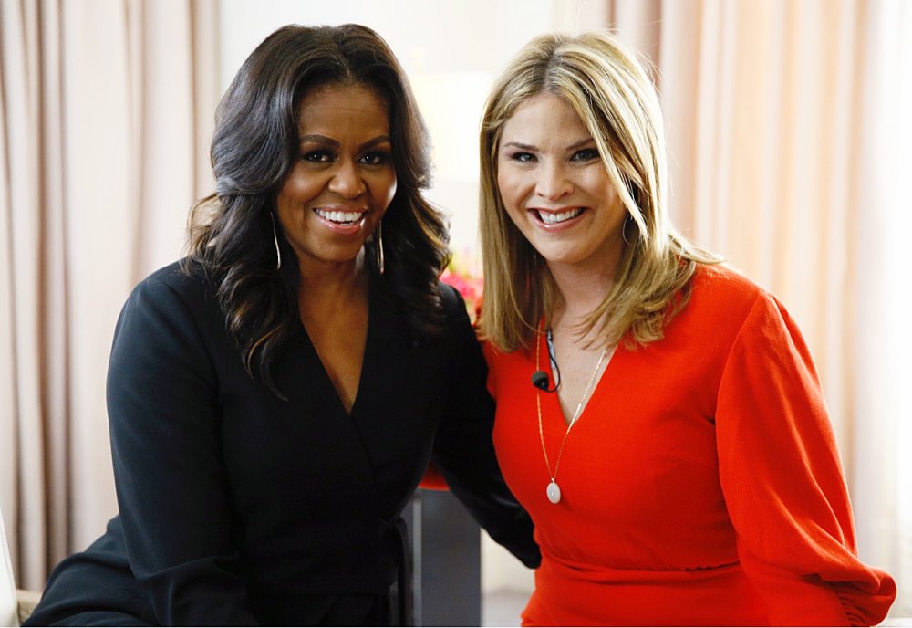 Michelle Obama Jenna Bush Hager NBC News’ TODAY
