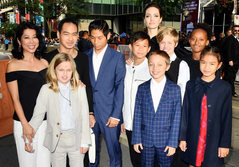 Brad Pitt Angelina Jolie Custody Battle Tension Kids