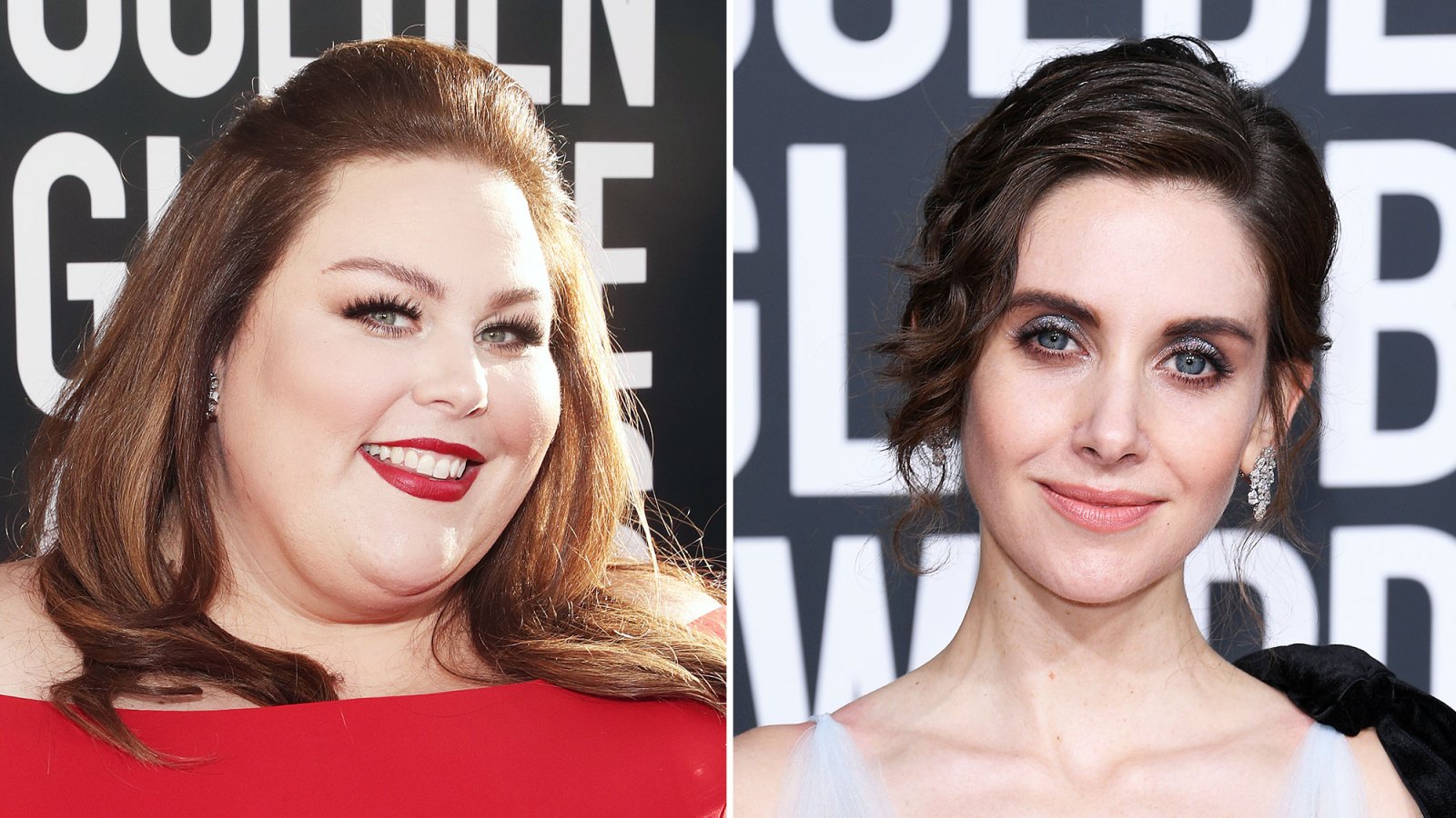 Chrissy Metz Alison Brie Friends Hot Mic Confusion Golden Globes 2019