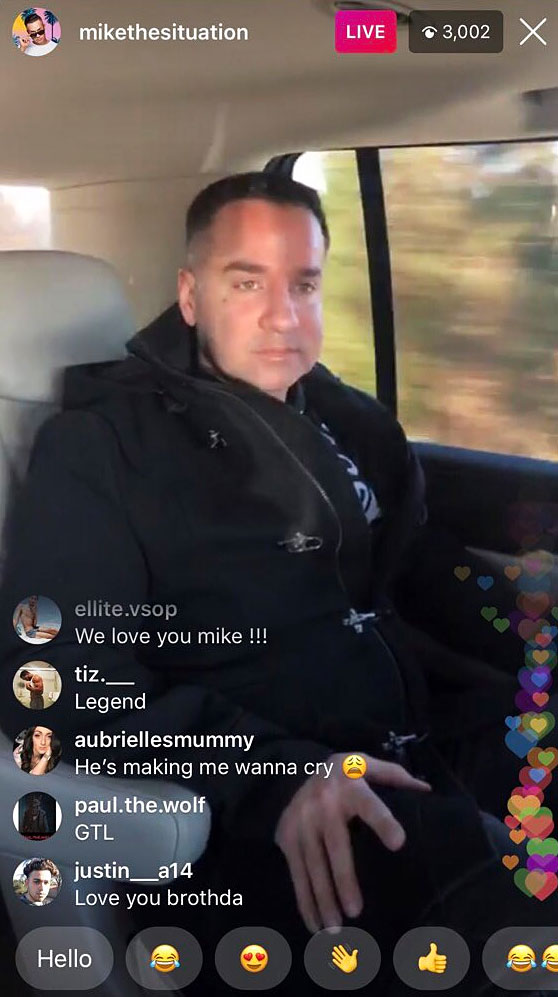 Mike The Situation Goes Live Before Jail