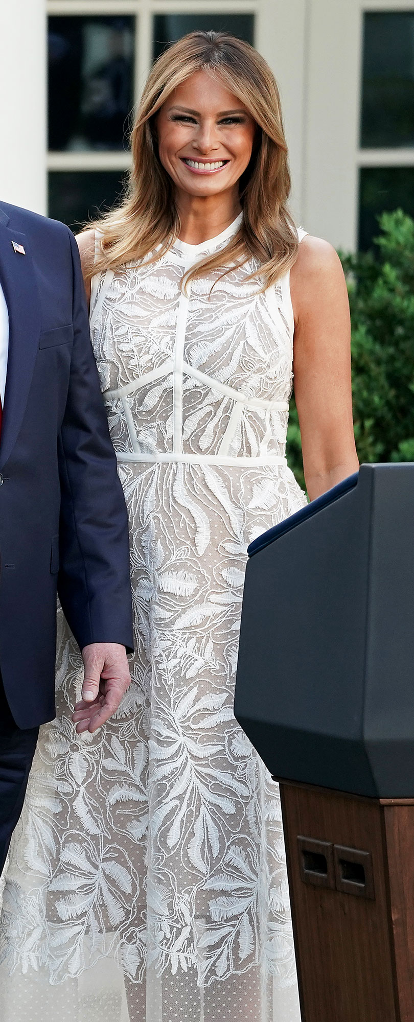 Melania Trump Takes a Page From Duchess Kate by Wearing This Designer