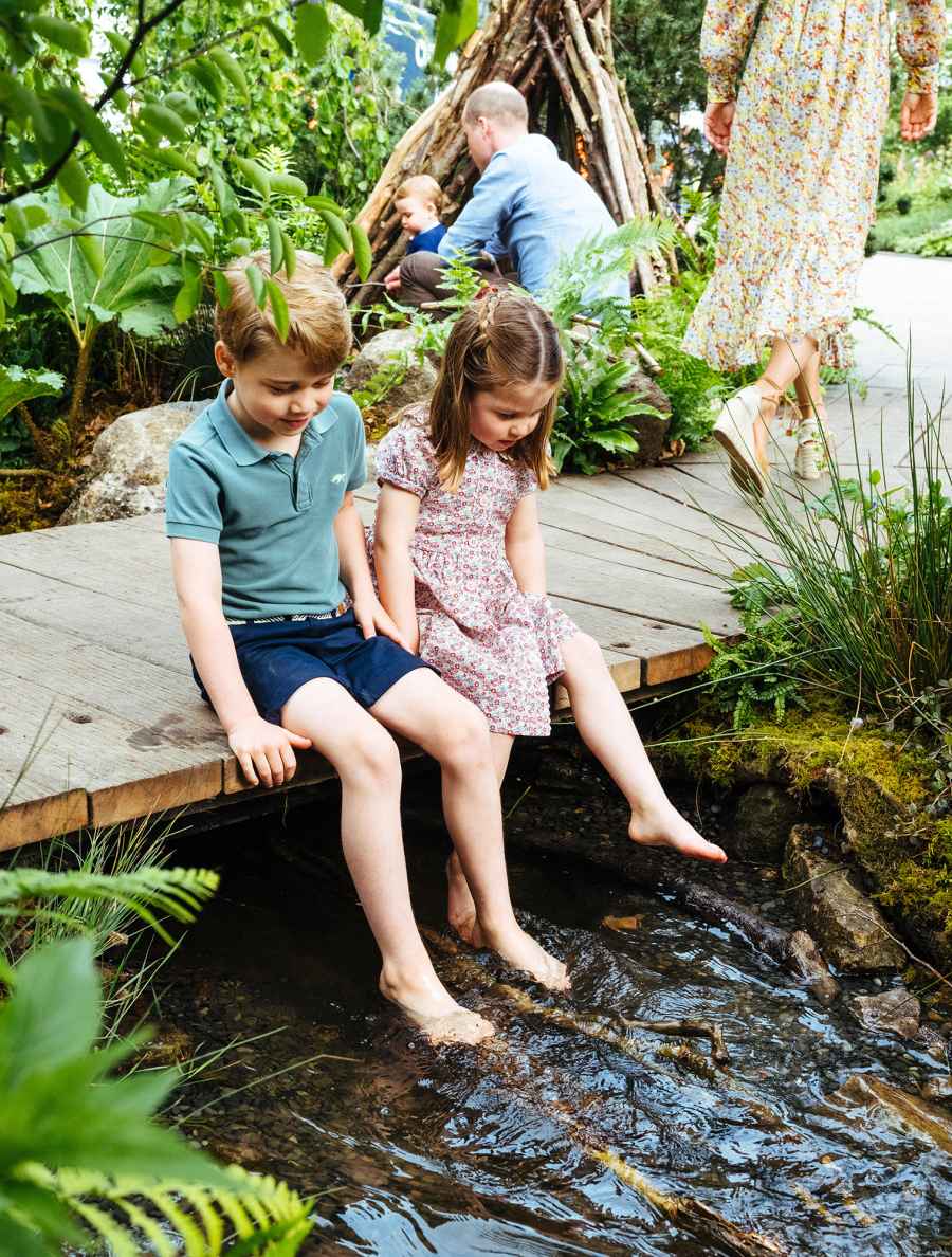 Prince George and Princess Charlotte Chelsea Flower Show