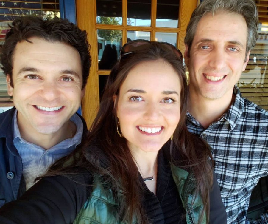 Fred Savage, Danica McKellar and Josh Saviano Wonder Years Celebrity Selfies