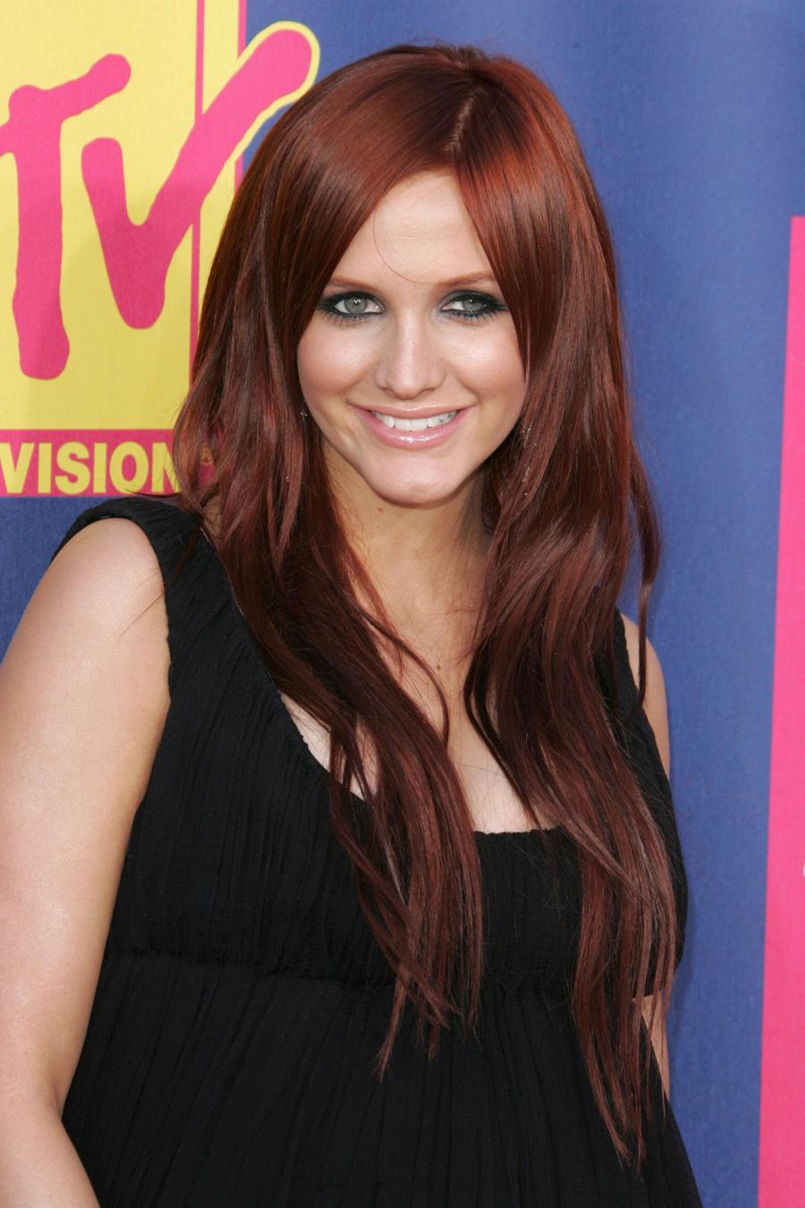 Ashlee Simpson September 2008 Hair Evolution