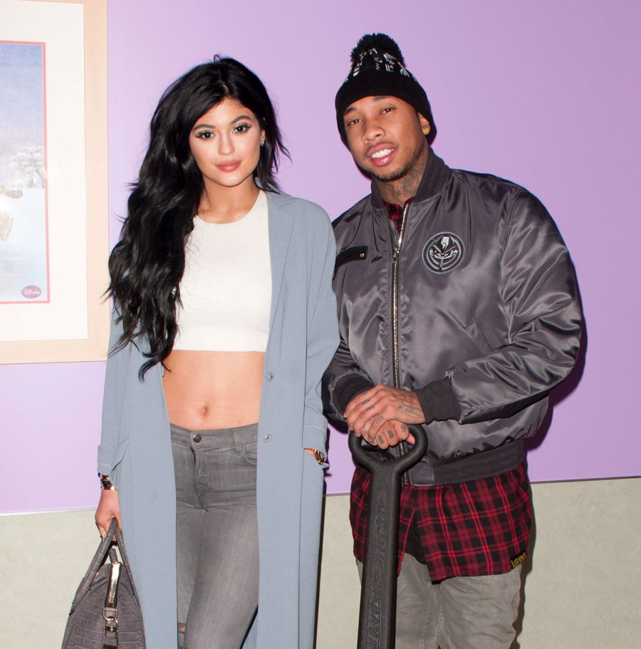 Kylie Jenner Through The Years 2015-Dates-Tyga