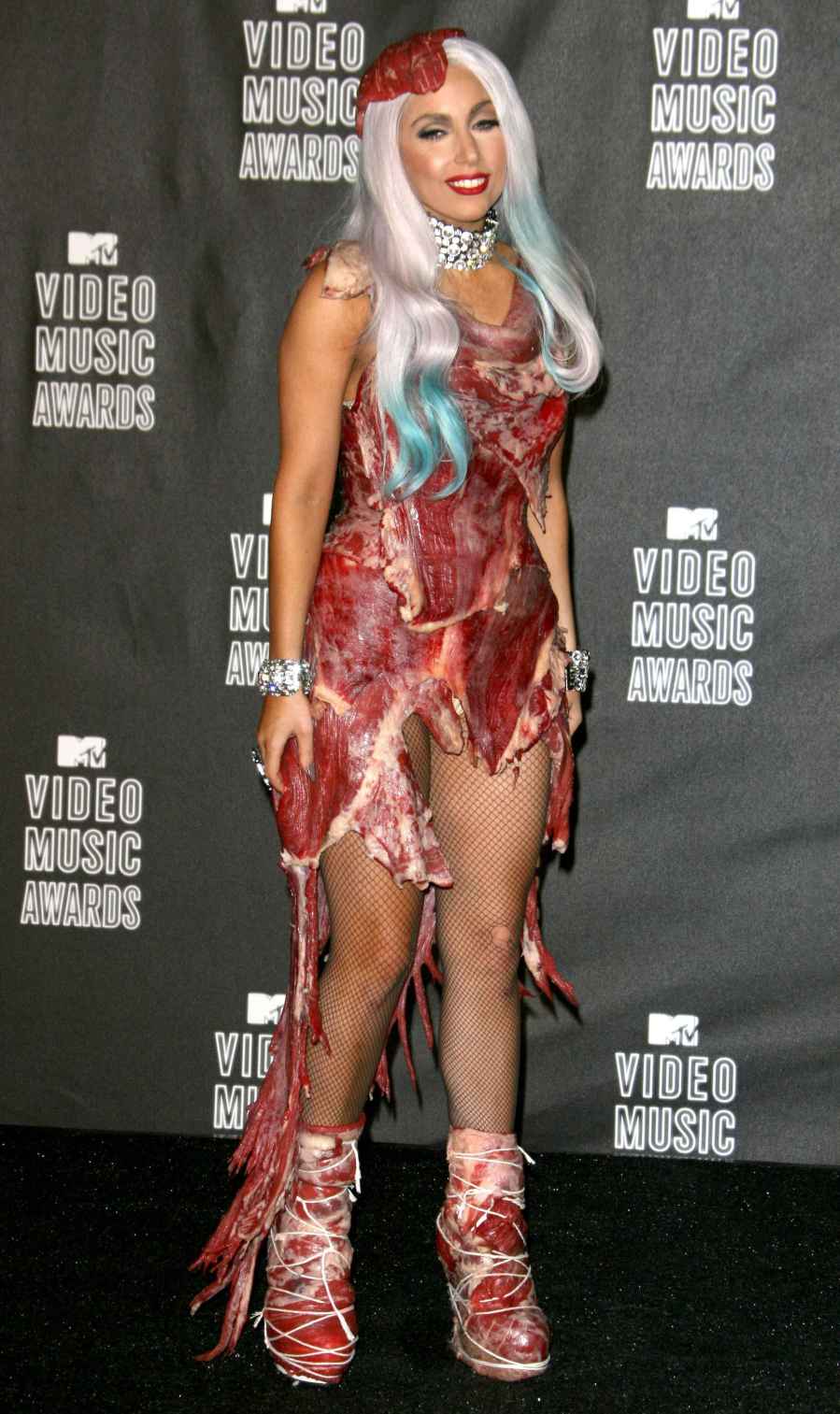 Wildest VMA Looks - Lady Gaga, 2010