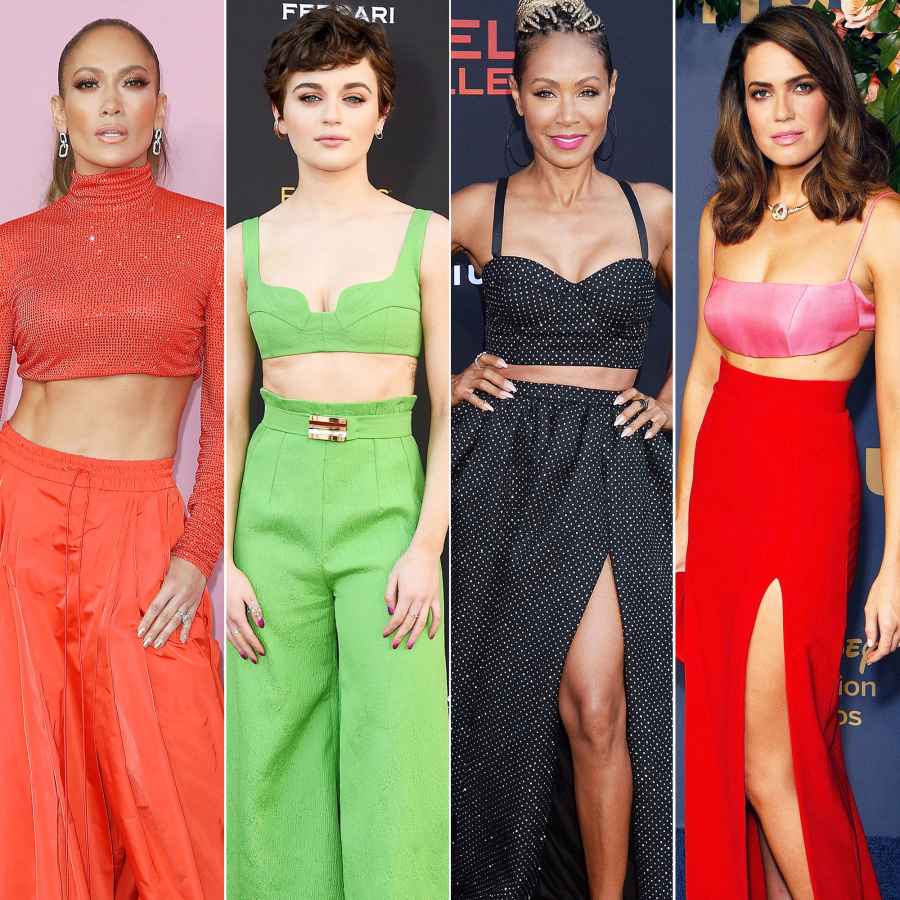 Celebs Wearing Crop Tops