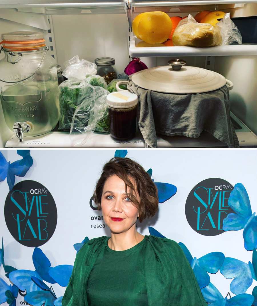 Maggie Gyllenhaal fridge