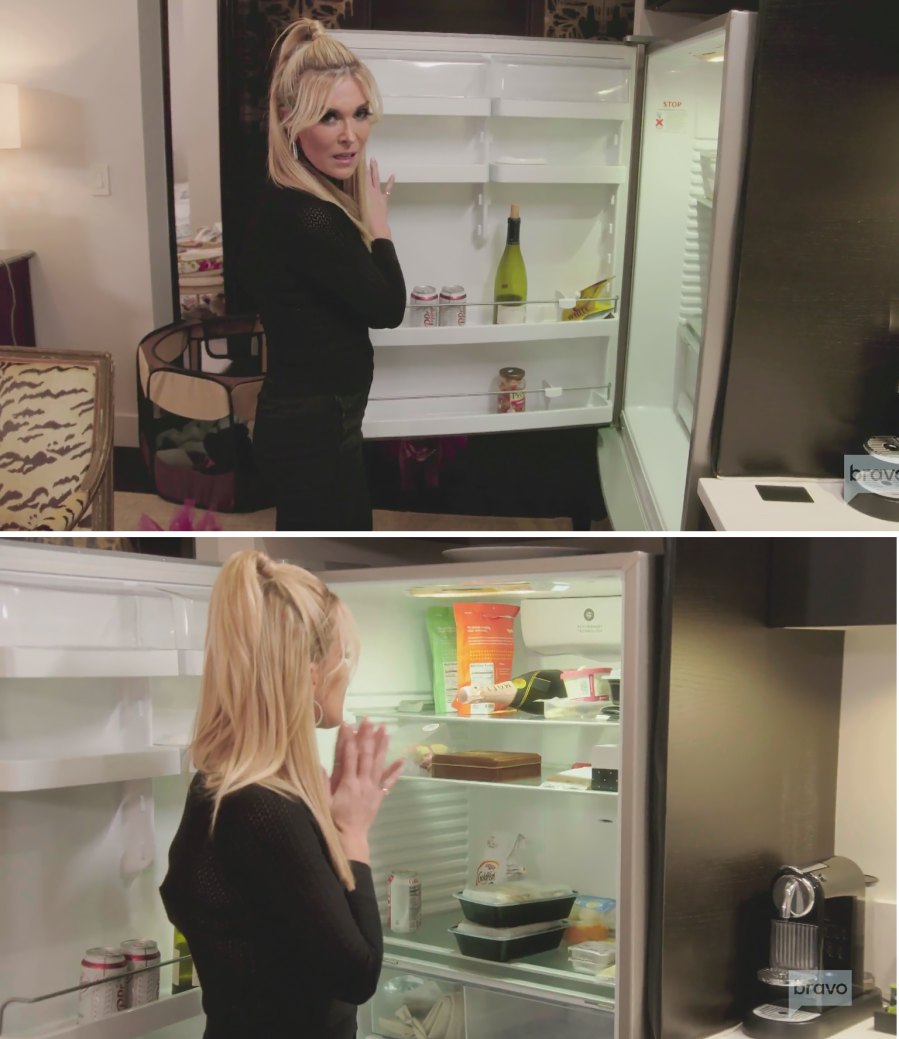 Tinsley Mortimer fridge