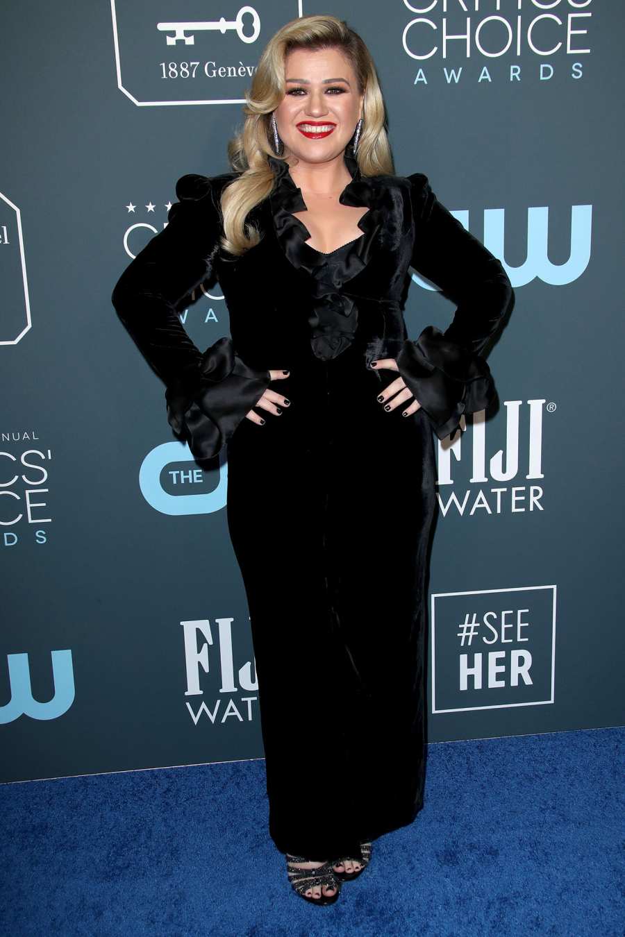 Critics Choice Awards Kelly Clarkson Body Evolution