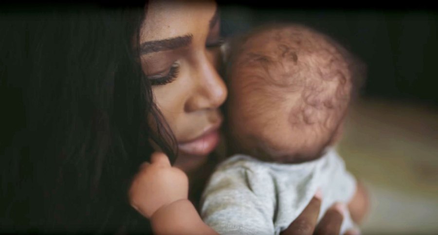 Serena Williams and Daughter Olympia in a Gatorade Ad Serena Williams Cutest Moments With Her and Alexis Ohanian Daughter Olympia