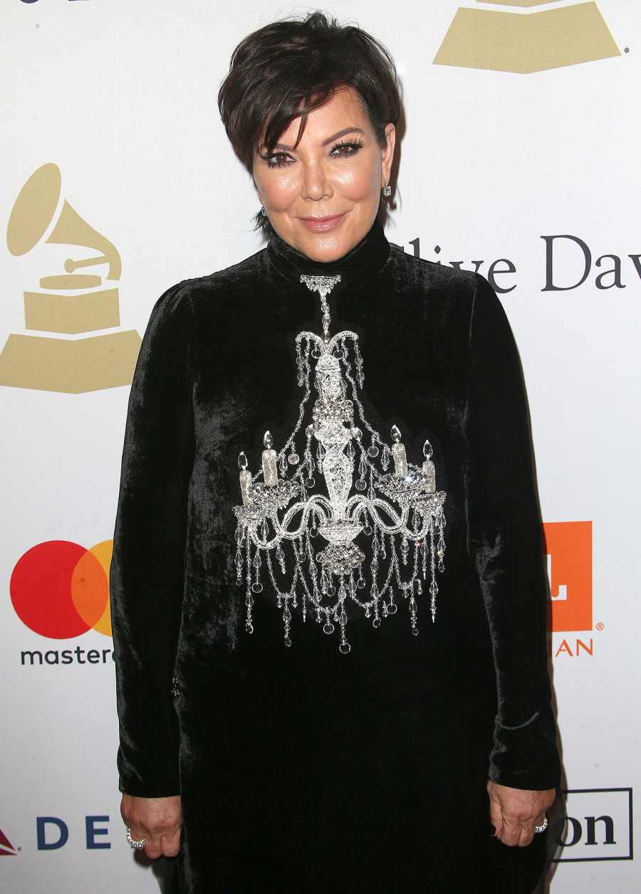 Kris Jenner Grammys 2017