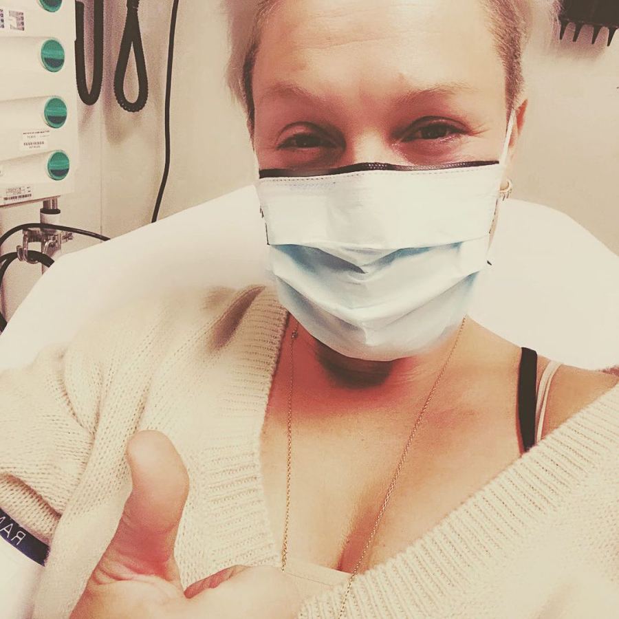 Pink Reveals She Fractured Her Ankle After Battling COVID, Staph Infection: '2020 Is the Gift That Keeps on Giving'