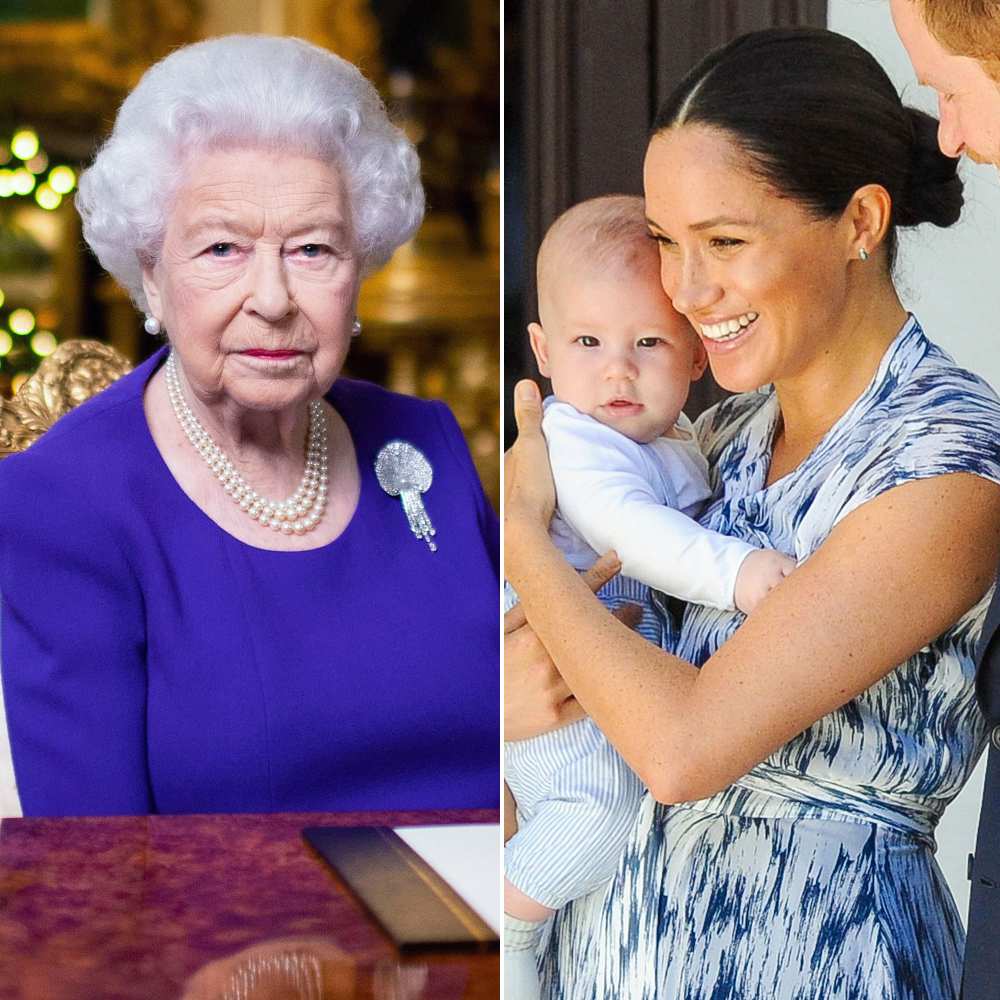 Queen Elizabeth II Appears to Have Spoken to Royal Family Member Who Commented on Archie Skin Color