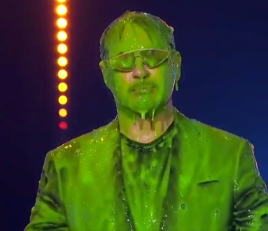 Stars Getting Slimed at the Nickelodeon Kids’ Choice Awards: Robert Downey Jr.