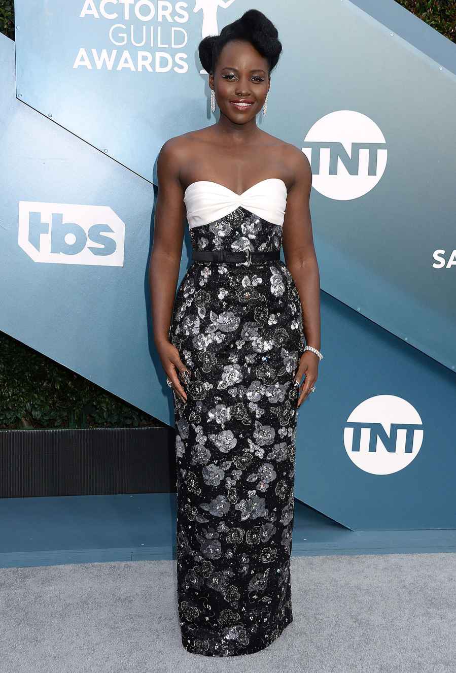 Best Sequin Lupita Nyong’o SAG Awards Best and Wackiest