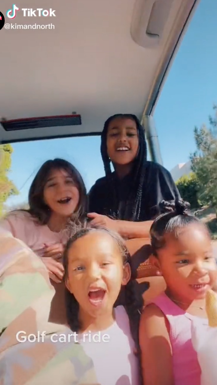 Cutest Kardashian Kids Moments Golfing Gang