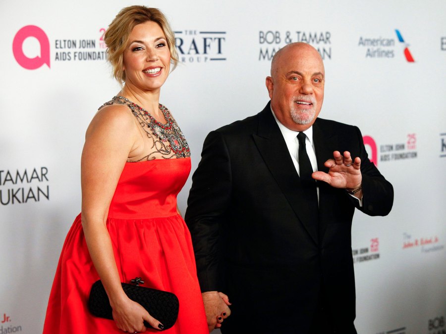 Billy Joel Alexis Roderick Celebrity Babies of 2017 Elton John AIDS Foundation's 25th Anniversary Gala Red Dress