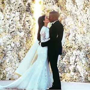 Celebrity Weddings 2014 Kim Kardashian Kanye West
