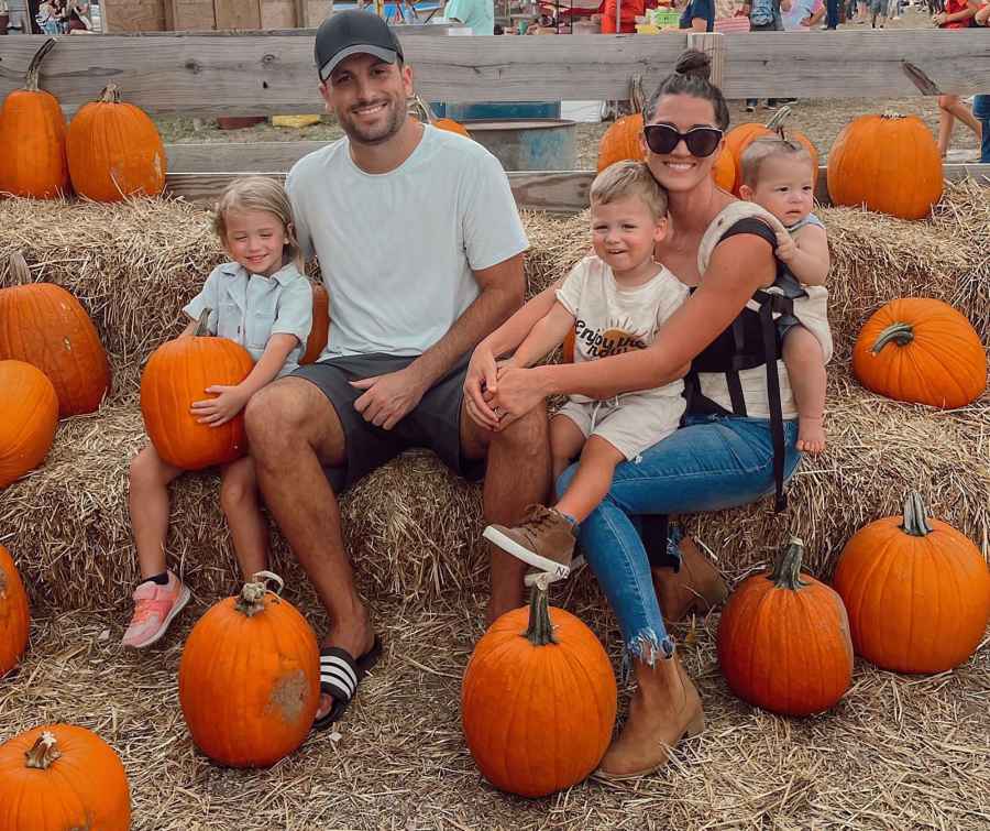 Feeling Festive! Stars at Pumpkin Patches Over the Years Tanner Tolbert and Jade Roper