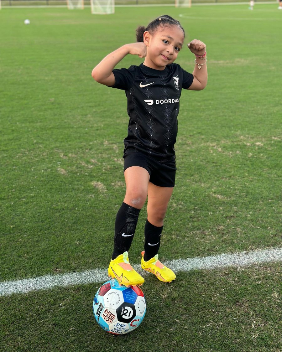 'Beast Mode!' Serena Williams' Daughter Olympia Is Soccer-Ready in Sweet Photo