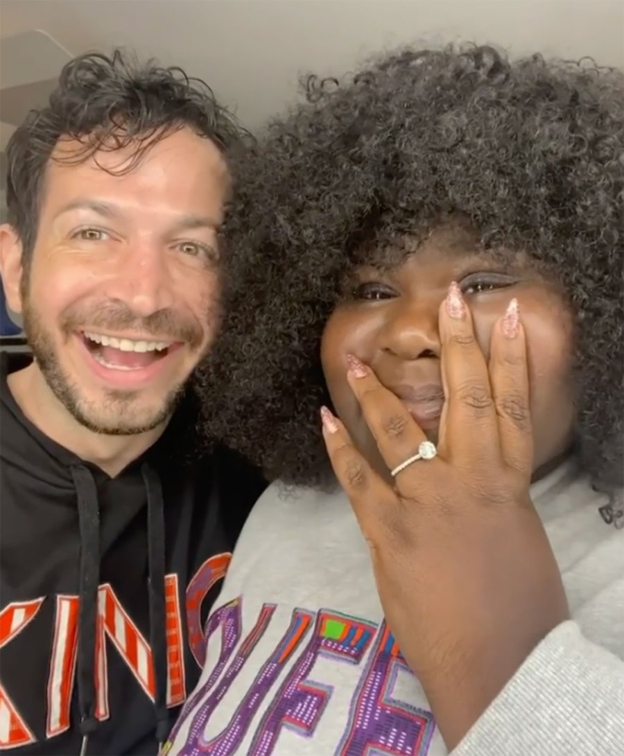 Celebrity Couples Who Got Married in Secret Gabourey Sidibe and Brandon Frankel