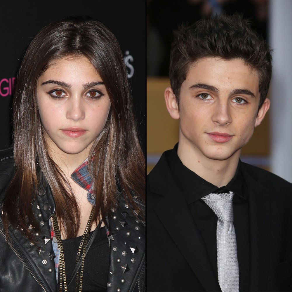 Lourdes Makes Out With Boyfriend Timothee Chalamet in Front of Mom Madonna