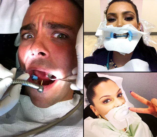 Celebrities at the Dentist!