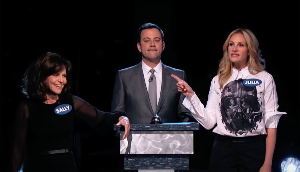 Julia Roberts, Sally Field Play Curse-Off Game on Jimmy Kimmel Live: Video