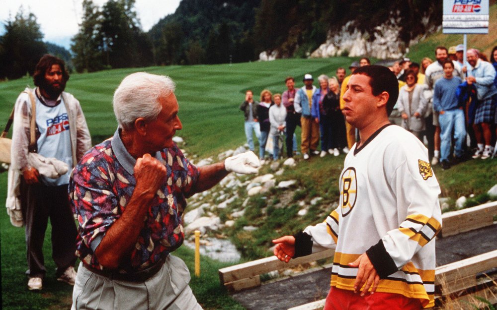 Adam Sandler, Bob Barker Beat Each Other Up, Recreate Happy Gilmore Scene: This Time With Ebola!
